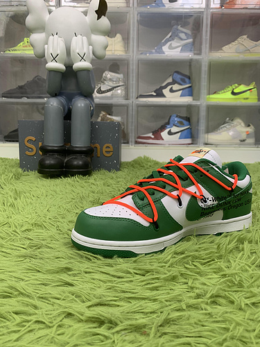 Og batch Nike Dunk Low Off-White Pine Green CT0856 100