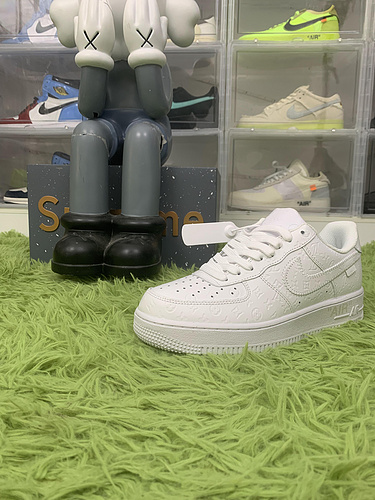 Louis Vuitton Nike Air Force 1 Low White