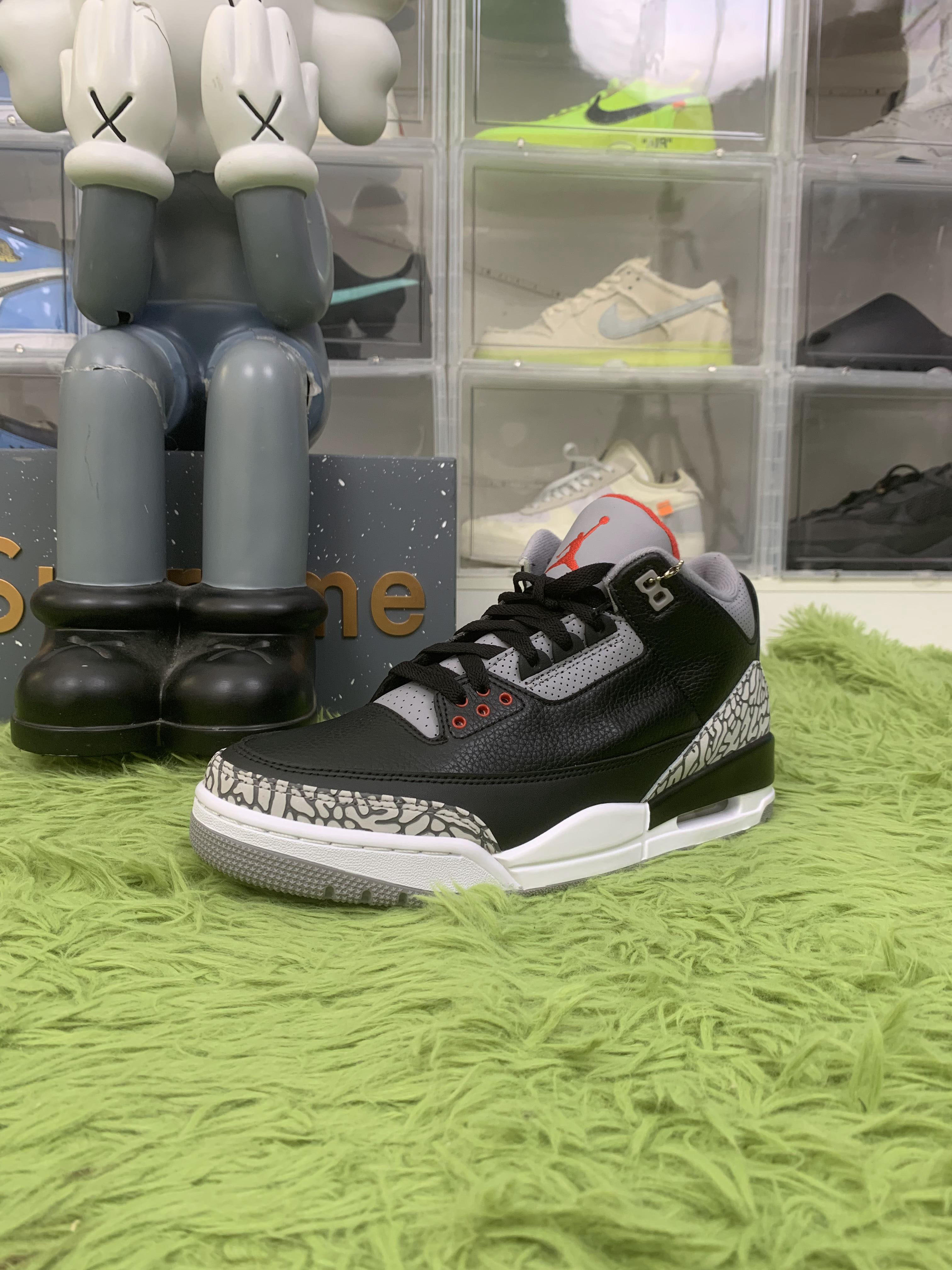 Jordan 3 Black Cement