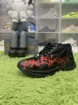 OK batch B*lenciaga Runner Graffiti Black Red 677403W3RBQ1060