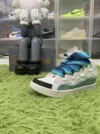 Lanvin Wmns Curb Sneakers 'White Green' FW SKDK02 DRAG H220040