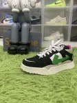 Off-White New Mid Sponge 'Black White Green' OMIA234S22LEA0010155