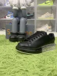 Alexander McQueen Oversized Black Black Clear Sole