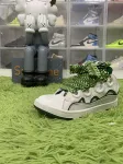 Lanvin Curb Sneakers 'White Khaki