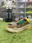 OK batch Balenciaga Triple S Beige Green Yellow 536737 W09E1 9010