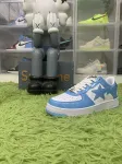 A Bathing Ape Bape Sta Low "Blue"