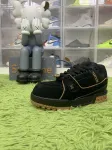 Louis Vuitton Trainer Maxi Black Brown Suede