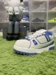 Louis Vuitton Trainer Maxi Sneaker in white/blue