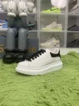 Al*xander M*Queen Oversized Sneaker 'White Black Crystal'