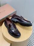 LP men's loafers leather shoes