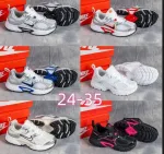N1ike White and Silver Running Shoes