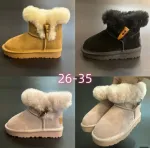 'F1ur T1rim Suede Snow Boots'
