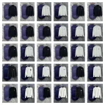 Louis Vuitton Black and White Long Sleeve Sweaters