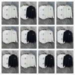 Gucci White and Black Turtleneck Sweaters