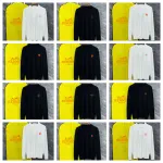 Hermès Black and White Long Sleeve Knit Sweaters