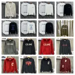 Celine Black Long Sleeve Sweater